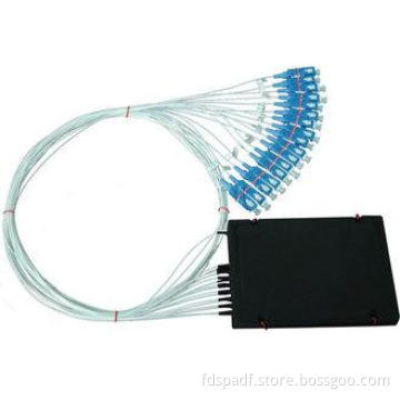 Optic PLC Splitter For FTTX / LAN , ABS moudle passive opti